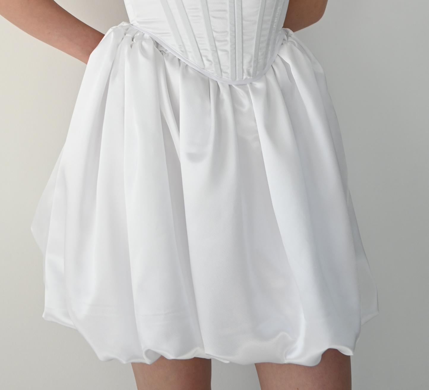 Silk Bubble Skirt
